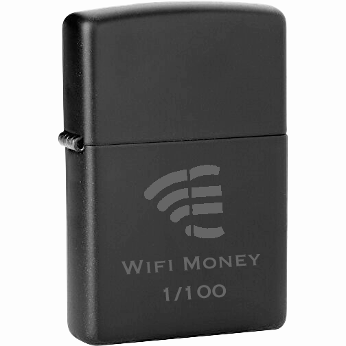 Wifi money limited edition zippo